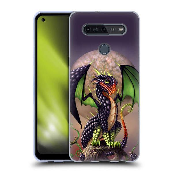 Stanley Morrison Dragons 3 Berry Garden Soft Gel Case for LG K51S