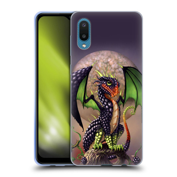 Stanley Morrison Dragons 3 Berry Garden Soft Gel Case for Samsung Galaxy A02/M02 (2021)