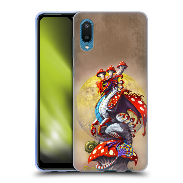 Stanley Morrison Dragons 3 Mushroom Garden Soft Gel Case for Samsung Galaxy A02/M02 (2021)