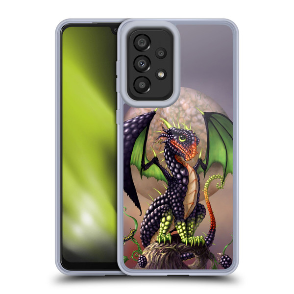 Stanley Morrison Dragons 3 Berry Garden Soft Gel Case for Samsung Galaxy A33 5G (2022)