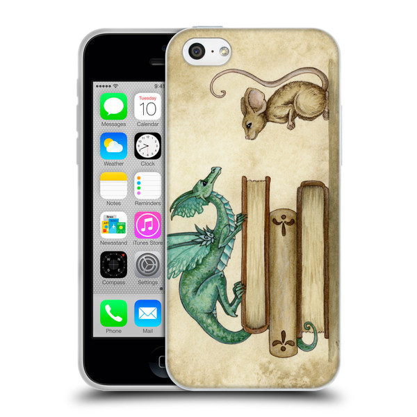 Amy Brown Folklore Curious Encounter Soft Gel Case for Apple iPhone 5c