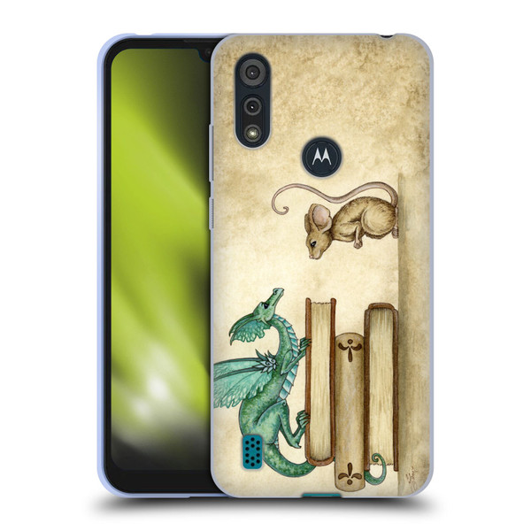 Amy Brown Folklore Curious Encounter Soft Gel Case for Motorola Moto E6s (2020)
