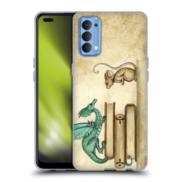 Amy Brown Folklore Curious Encounter Soft Gel Case for OPPO Reno 4 5G