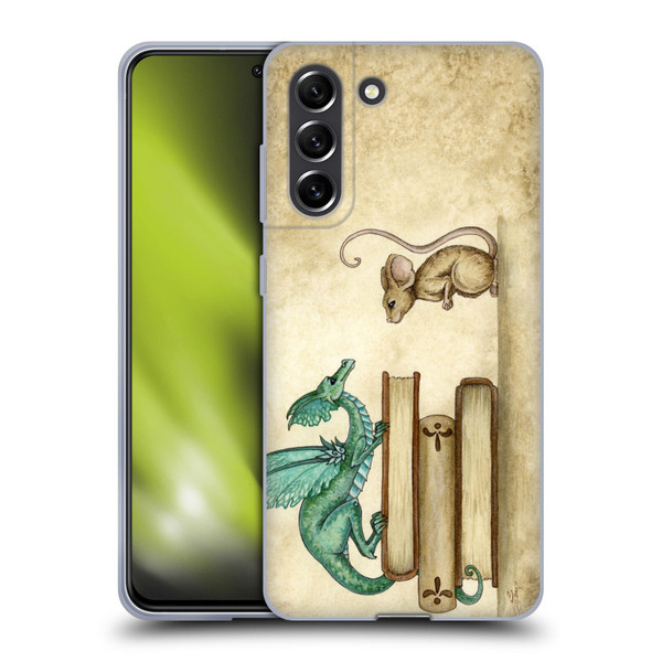 Amy Brown Folklore Curious Encounter Soft Gel Case for Samsung Galaxy S21 FE 5G
