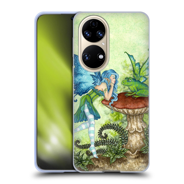 Amy Brown Pixies Frog Gossip Soft Gel Case for Huawei P50