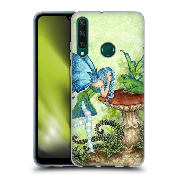 Amy Brown Pixies Frog Gossip Soft Gel Case for Huawei Y6p