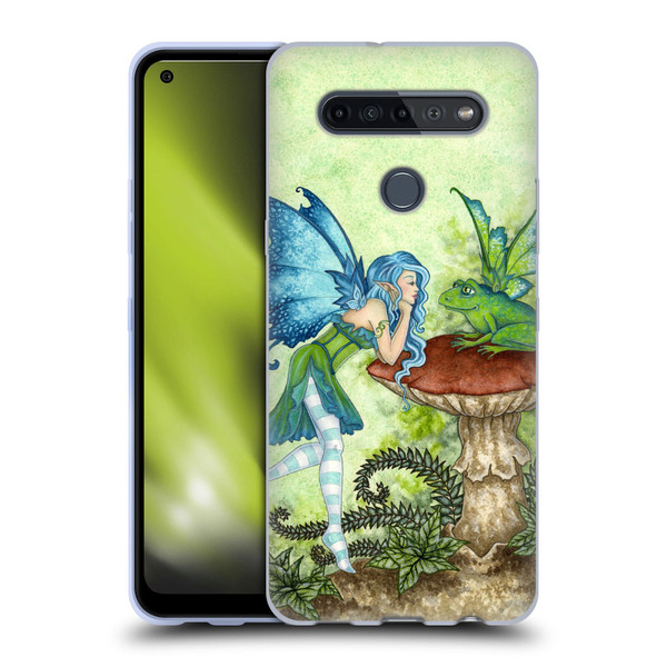 Amy Brown Pixies Frog Gossip Soft Gel Case for LG K51S