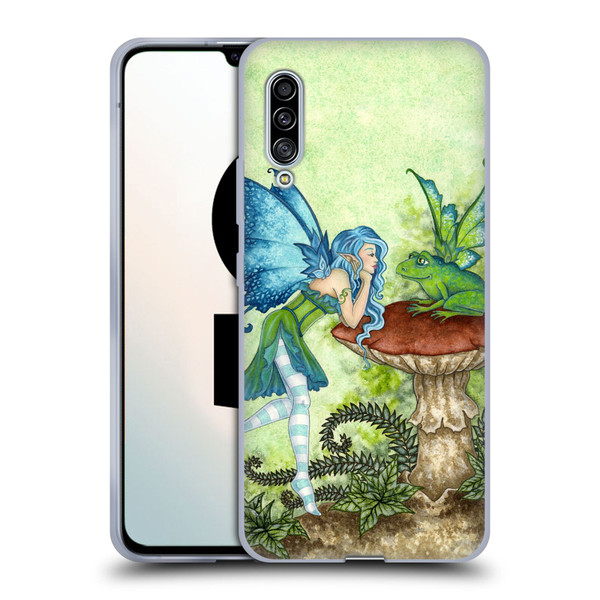 Amy Brown Pixies Frog Gossip Soft Gel Case for Samsung Galaxy A90 5G (2019)