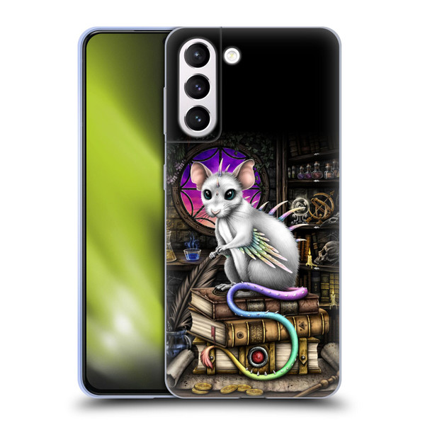 Sarah Richter Animals Alchemy Magic Rat Soft Gel Case for Samsung Galaxy S21+ 5G