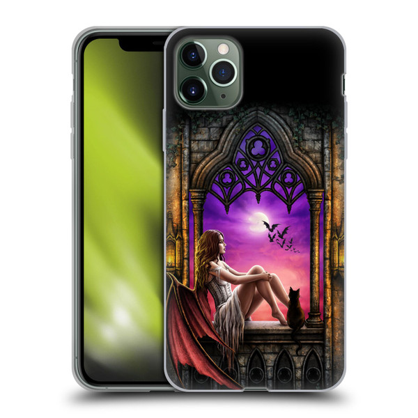 Sarah Richter Fantasy Demon Vampire Girl Soft Gel Case for Apple iPhone 11 Pro Max