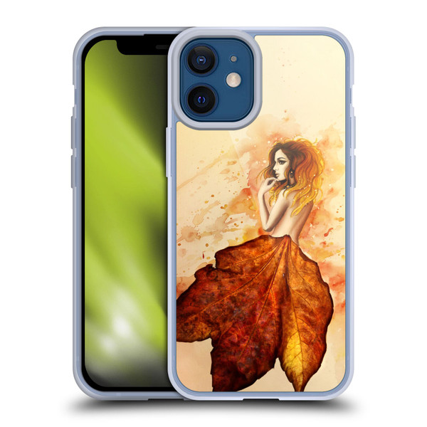 Sarah Richter Fantasy Autumn Girl Soft Gel Case for Apple iPhone 12 Mini