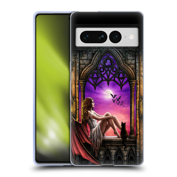 Sarah Richter Fantasy Demon Vampire Girl Soft Gel Case for Google Pixel 7 Pro