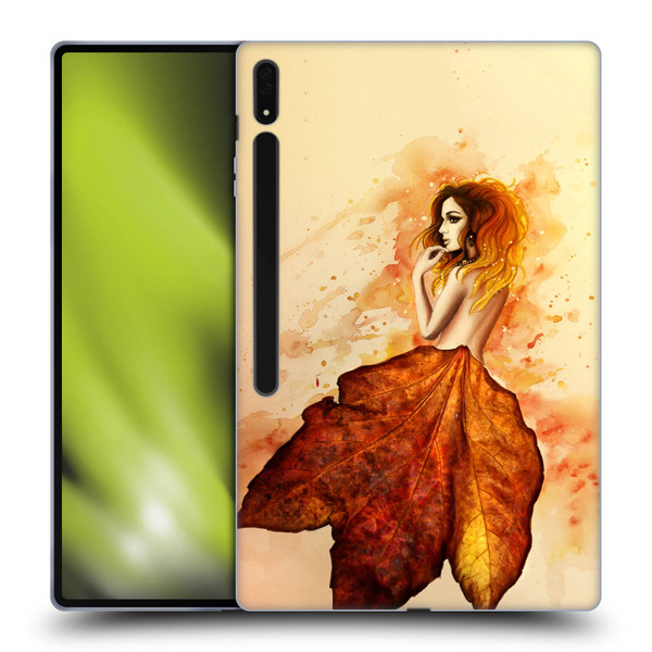 Sarah Richter Fantasy Autumn Girl Soft Gel Case for Samsung Galaxy Tab S8 Ultra