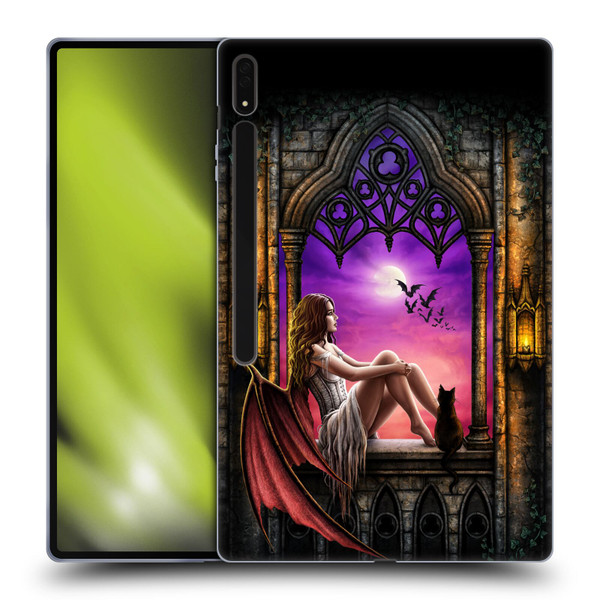 Sarah Richter Fantasy Demon Vampire Girl Soft Gel Case for Samsung Galaxy Tab S8 Ultra