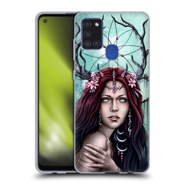 Sarah Richter Fantasy Fairy Girl Soft Gel Case for Samsung Galaxy A21s (2020)