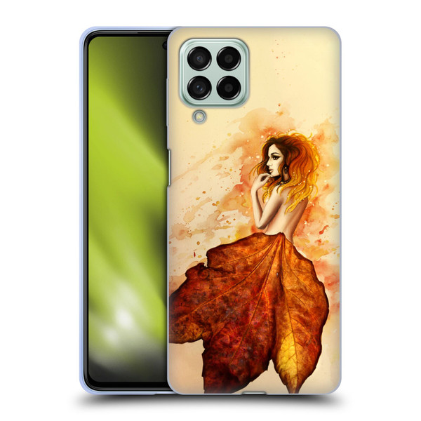 Sarah Richter Fantasy Autumn Girl Soft Gel Case for Samsung Galaxy M53 (2022)