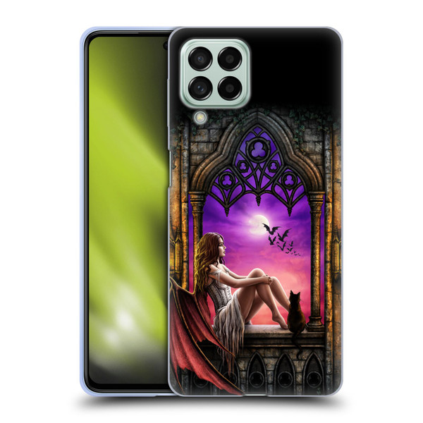 Sarah Richter Fantasy Demon Vampire Girl Soft Gel Case for Samsung Galaxy M53 (2022)