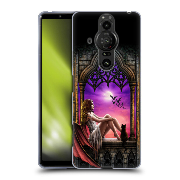 Sarah Richter Fantasy Demon Vampire Girl Soft Gel Case for Sony Xperia Pro-I