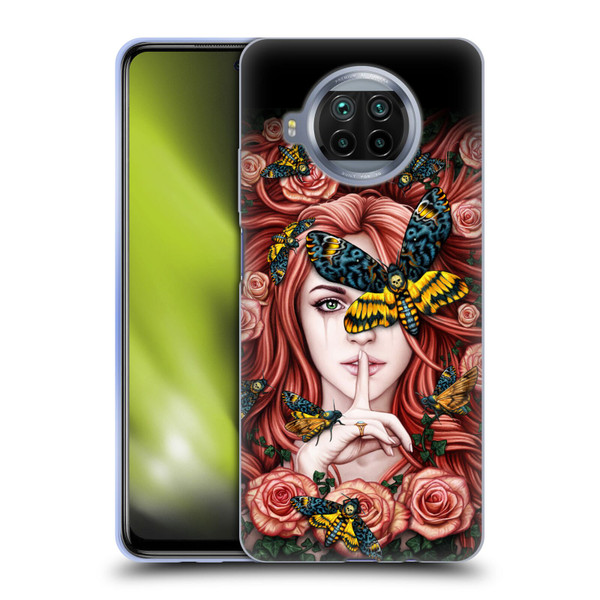 Sarah Richter Fantasy Silent Girl With Red Hair Soft Gel Case for Xiaomi Mi 10T Lite 5G