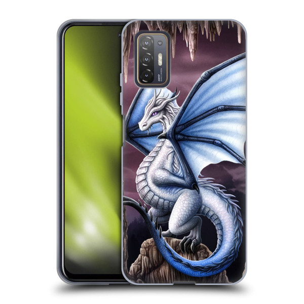 Sarah Richter Fantasy Creatures Blue Dragon Soft Gel Case for HTC Desire 21 Pro 5G