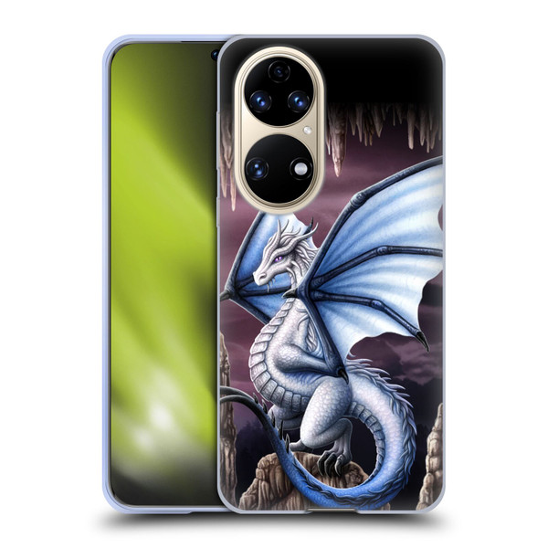 Sarah Richter Fantasy Creatures Blue Dragon Soft Gel Case for Huawei P50