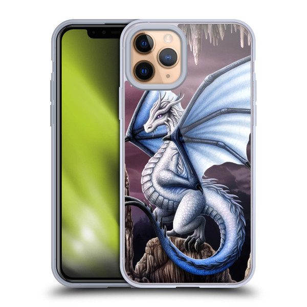 Sarah Richter Fantasy Creatures Blue Dragon Soft Gel Case for Apple iPhone 11 Pro