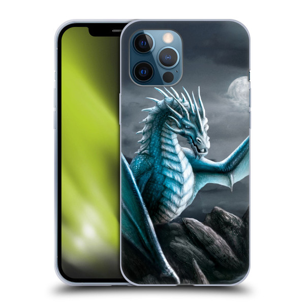 Sarah Richter Fantasy Creatures Blue Water Dragon Soft Gel Case for Apple iPhone 12 Pro Max
