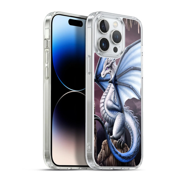 Sarah Richter Fantasy Creatures Blue Dragon Soft Gel Case for Apple iPhone 13 Pro Max & MagSafe