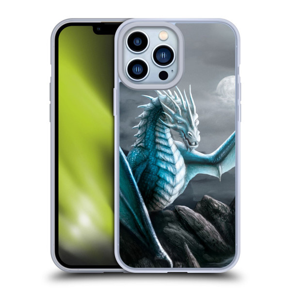 Sarah Richter Fantasy Creatures Blue Water Dragon Soft Gel Case for Apple iPhone 13 Pro Max