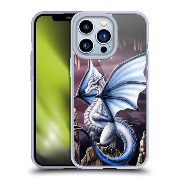 Sarah Richter Fantasy Creatures Blue Dragon Soft Gel Case for Apple iPhone 13 Pro