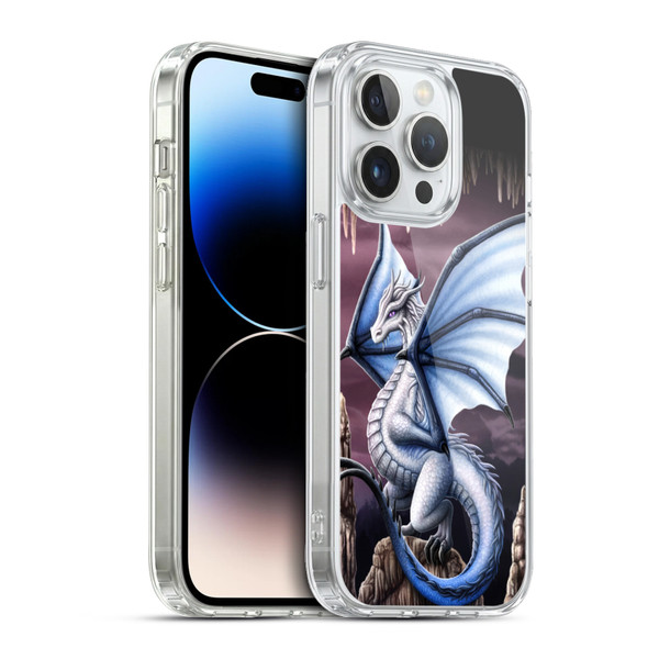 Sarah Richter Fantasy Creatures Blue Dragon Soft Gel Case for Apple iPhone 13 Pro & MagSafe