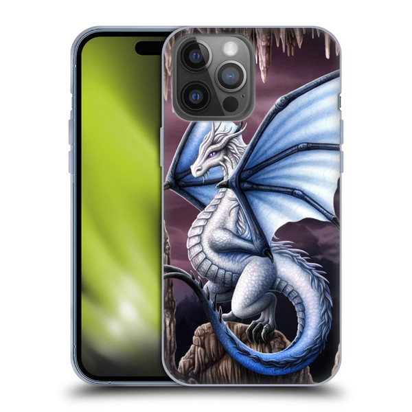 Sarah Richter Fantasy Creatures Blue Dragon Soft Gel Case for Apple iPhone 14 Pro Max