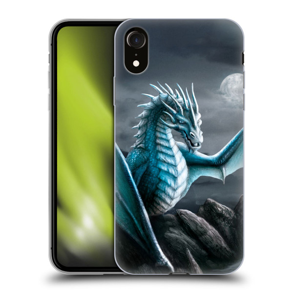 Sarah Richter Fantasy Creatures Blue Water Dragon Soft Gel Case for Apple iPhone XR