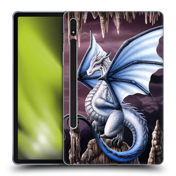 Sarah Richter Fantasy Creatures Blue Dragon Soft Gel Case for Samsung Galaxy Tab S8