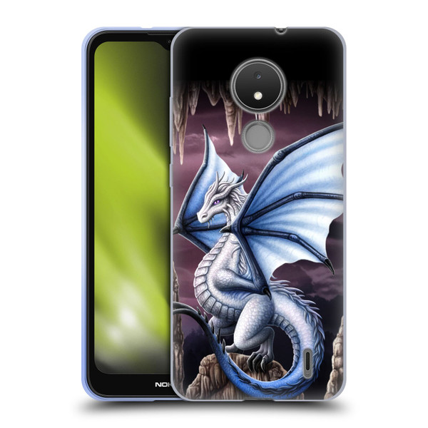 Sarah Richter Fantasy Creatures Blue Dragon Soft Gel Case for Nokia C21