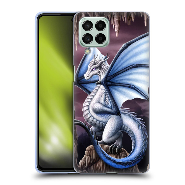 Sarah Richter Fantasy Creatures Blue Dragon Soft Gel Case for Samsung Galaxy M53 (2022)