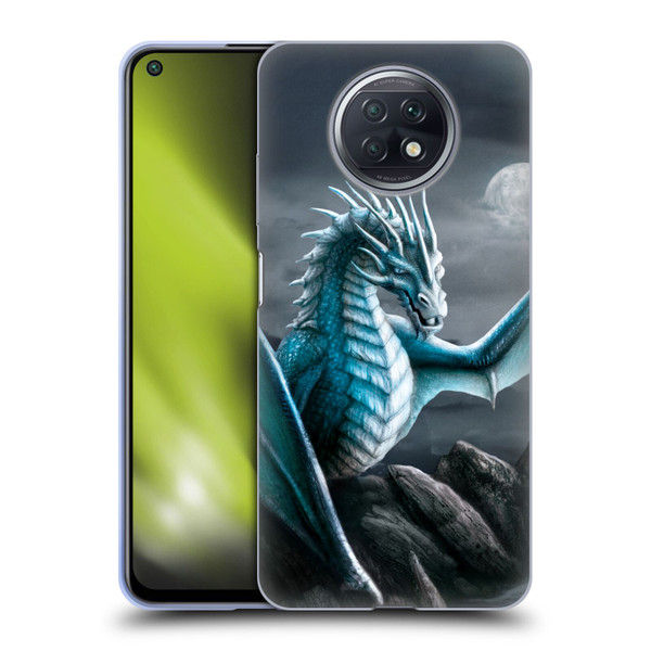 Sarah Richter Fantasy Creatures Blue Water Dragon Soft Gel Case for Xiaomi Redmi Note 9T 5G