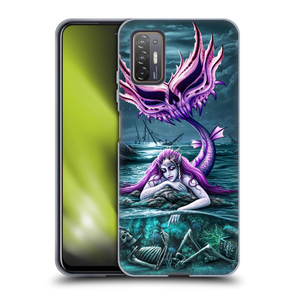 Sarah Richter Gothic Mermaid With Skeleton Pirate Soft Gel Case for HTC Desire 21 Pro 5G