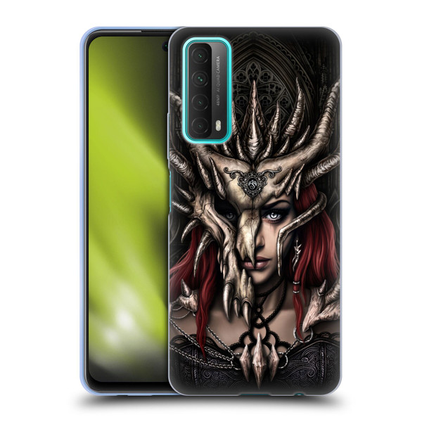 Sarah Richter Gothic Warrior Girl Soft Gel Case for Huawei P Smart (2021)