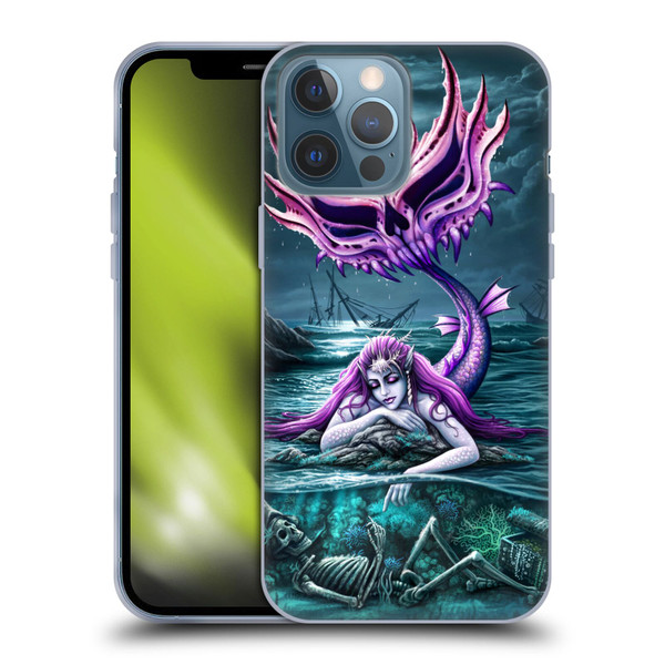 Sarah Richter Gothic Mermaid With Skeleton Pirate Soft Gel Case for Apple iPhone 13 Pro Max