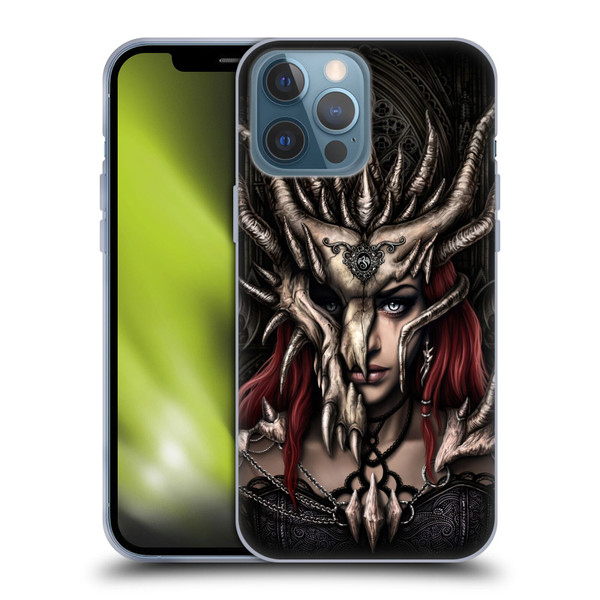 Sarah Richter Gothic Warrior Girl Soft Gel Case for Apple iPhone 13 Pro Max