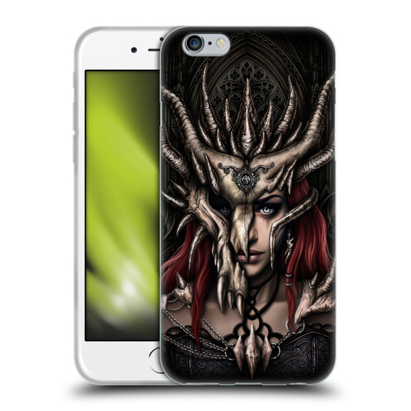 Sarah Richter Gothic Warrior Girl Soft Gel Case for Apple iPhone 6 / iPhone 6s