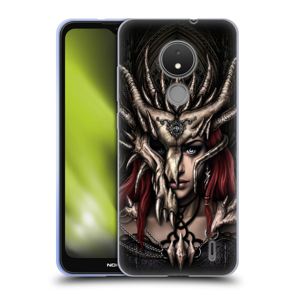 Sarah Richter Gothic Warrior Girl Soft Gel Case for Nokia C21