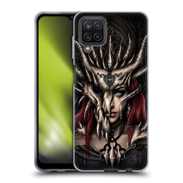 Sarah Richter Gothic Warrior Girl Soft Gel Case for Samsung Galaxy A12 (2020)