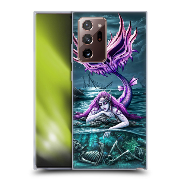 Sarah Richter Gothic Mermaid With Skeleton Pirate Soft Gel Case for Samsung Galaxy Note20 Ultra / 5G