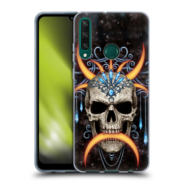 Sarah Richter Skulls Jewelry And Crown Universe Soft Gel Case for Huawei Y6p