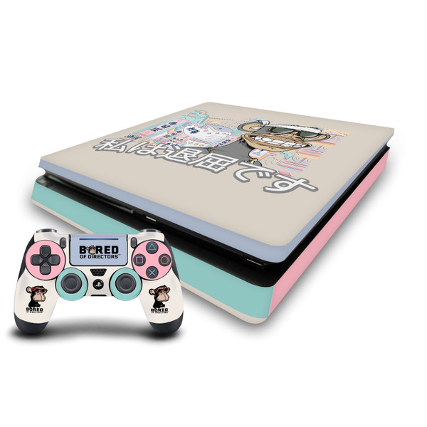 Bored of Directors Art APE #2585 Vinyl Sticker Skin Decal Cover for Sony PS4 Slim Console & Controller