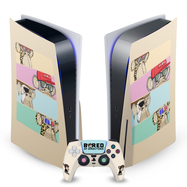 Bored of Directors Art Group Vinyl Sticker Skin Decal Cover for Sony PS5 Disc Edition Bundle
