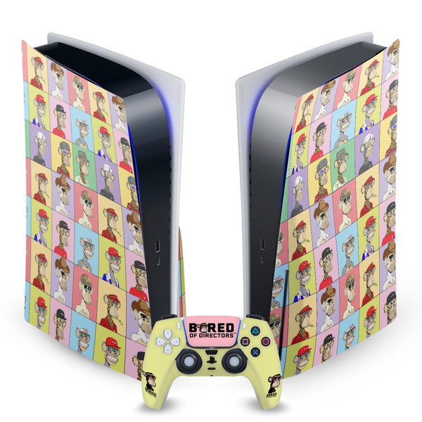 Bored of Directors Art Characters Vinyl Sticker Skin Decal Cover for Sony PS5 Disc Edition Bundle