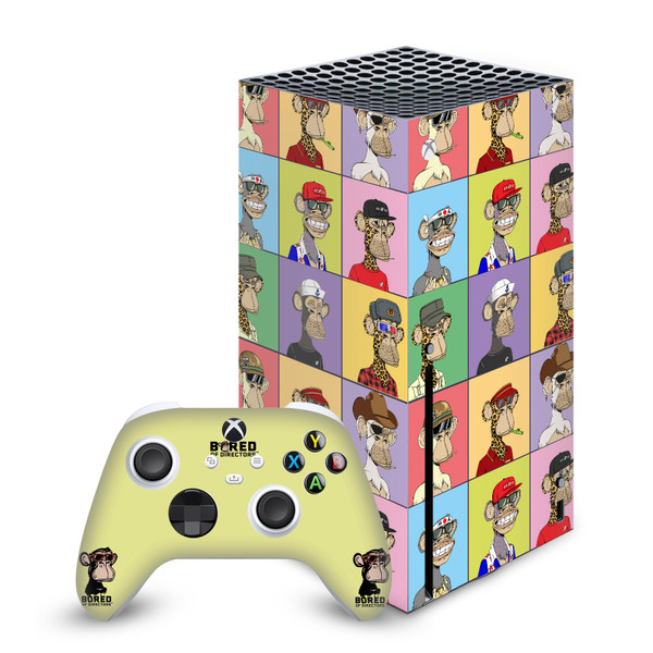 Bored of Directors Art Characters Vinyl Sticker Skin Decal Cover for Microsoft Series X Console & Controller